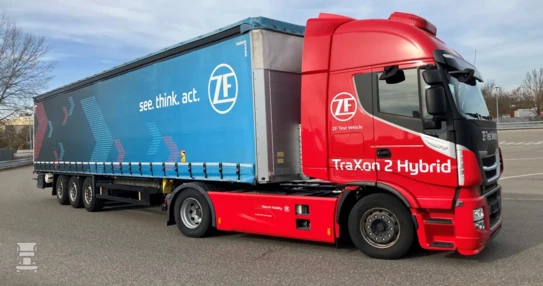 Iveco S-Way Hybride truck Iveco S-Way Hybride truck